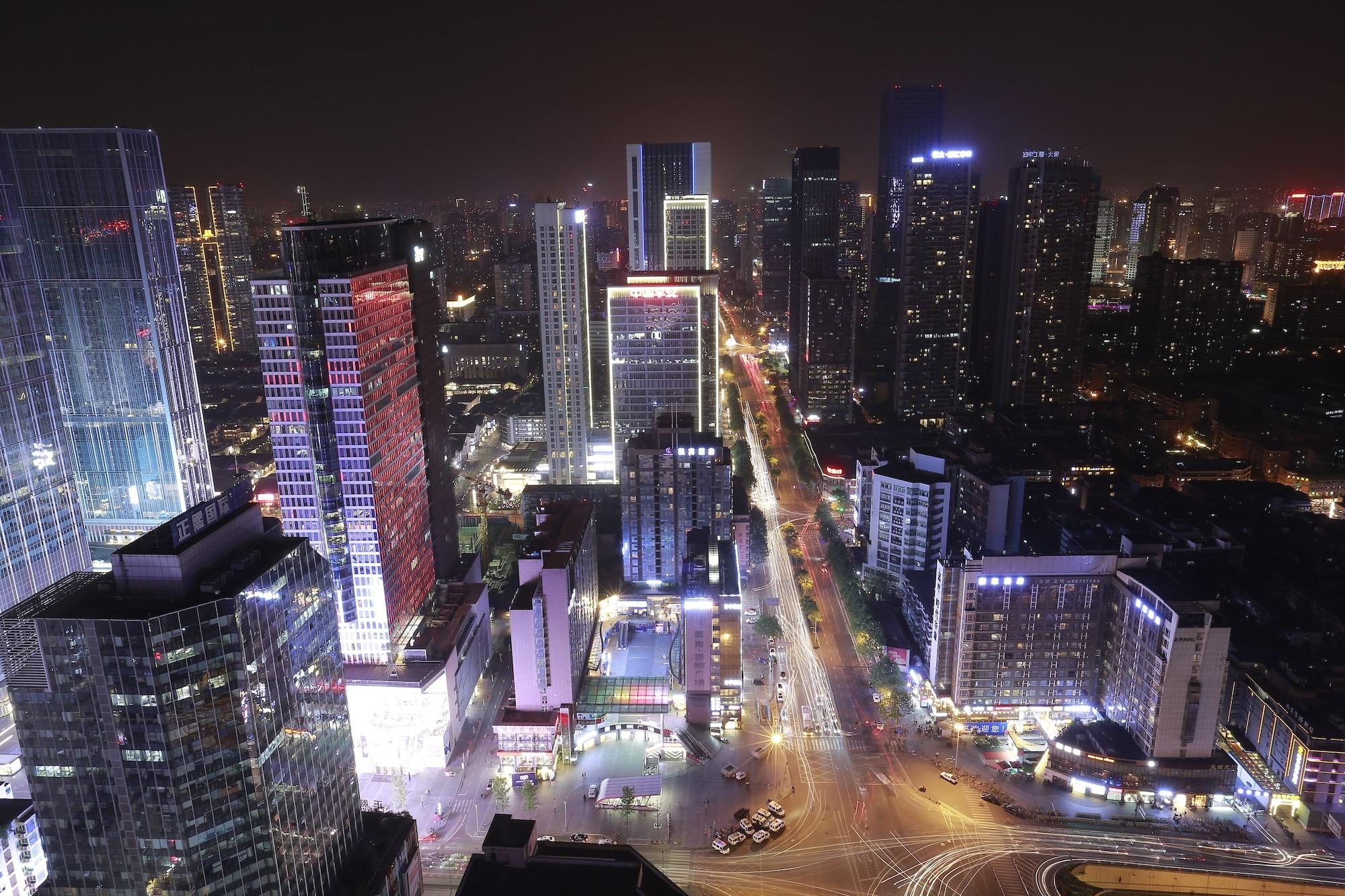 Grand Hyatt Chengdu Hotel Exterior foto