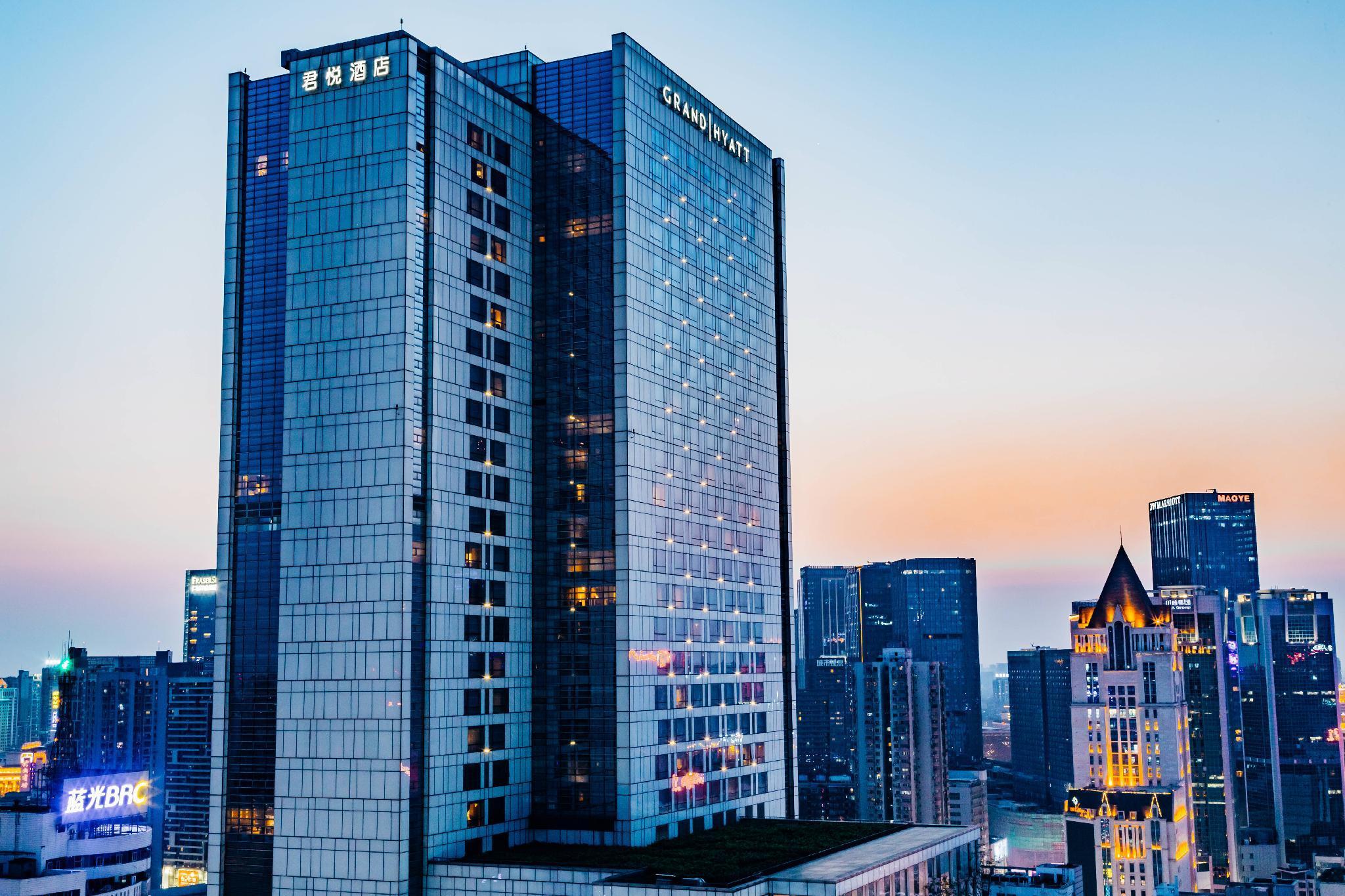 Grand Hyatt Chengdu Hotel Exterior foto